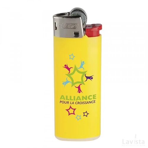 BIC® J25 Mini aansteker geel