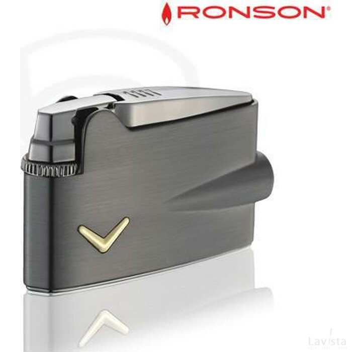 Ronson Mini Varaflame - Gun Metal