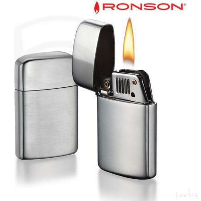 Ronson Typhoon Petrol - Chrome