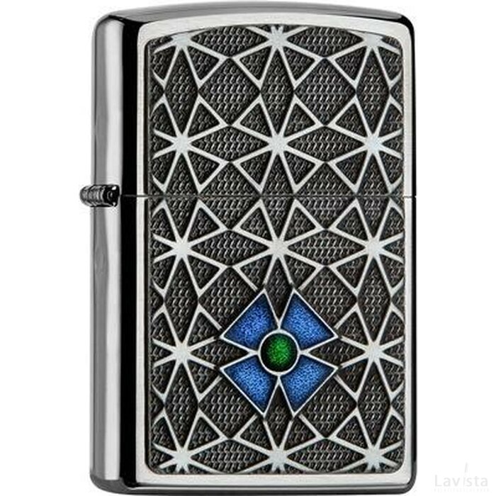 ZIPPO CROSS BLUE/GREEN