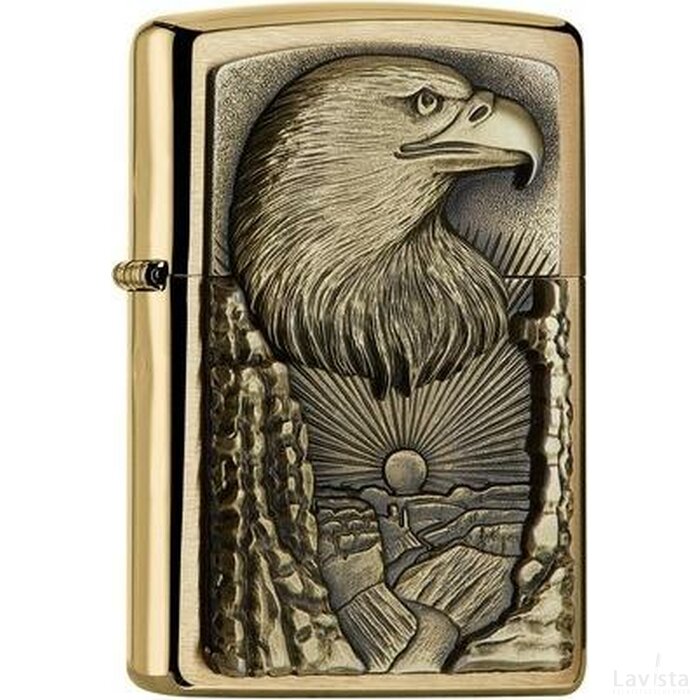 ZIPPO EAGLE GRAND CANYON BRASS