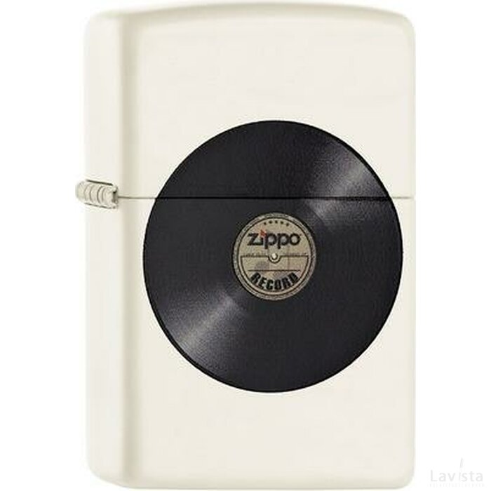 Zippo aansteker met opdruk Record