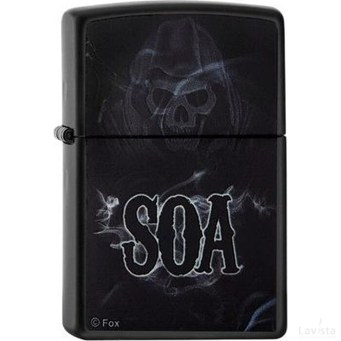 Zippo aansteker met opdruk Soa
