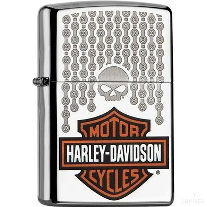Harley Davidson bedrukte zippo