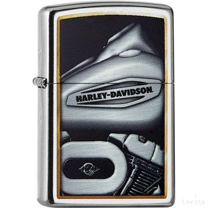 Zippo met Harley Davidson bedrukking
