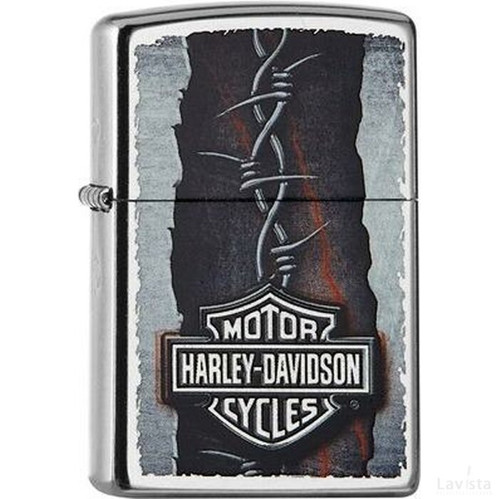 ZIPPO HARLEY DAVIDSON met stoere print
