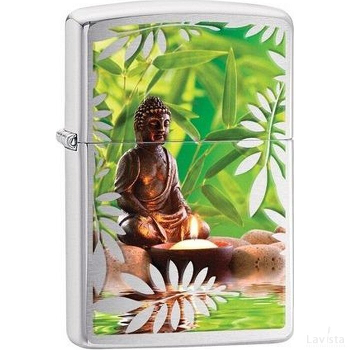 Zippo aansteker met boedha opdruk