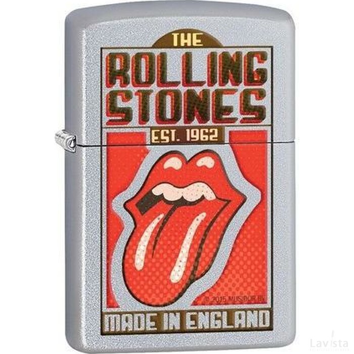 Bedrukte zippo aansteker rolling stones