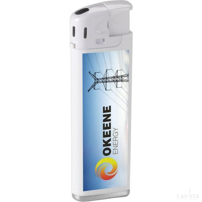 Led-Lighter Aansteker wit