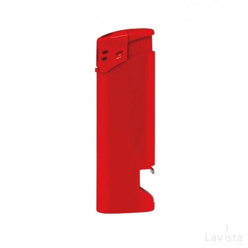 Piezo aansteker met flessenopener | GO | rood |