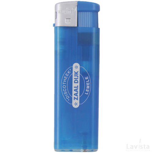Aansteker Go piezo blauw frosty