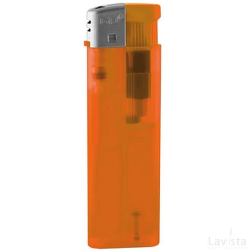 Aansteker Go piezo oranje frosty