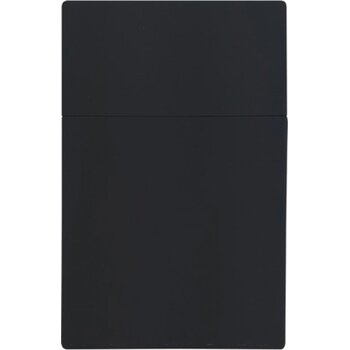 Zorr sigarettendoosje Rubber zwart