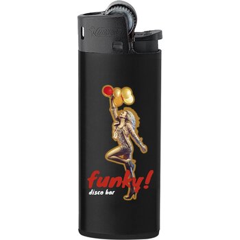 BIC aansteker J25 Mini All Black britePix