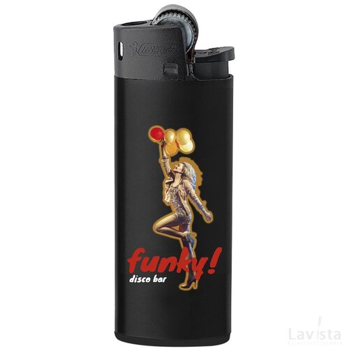 BIC aansteker J25 Mini All Black britePix