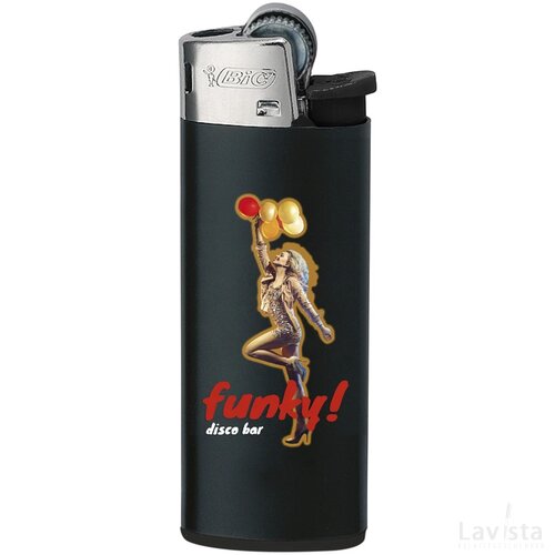 BIC aansteker J25 Mini britePix Zwart