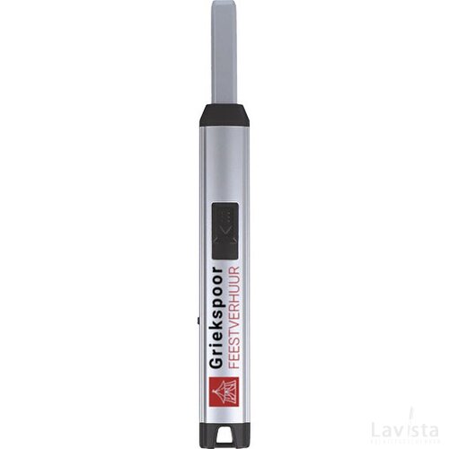 Plasma aansteker zilver
