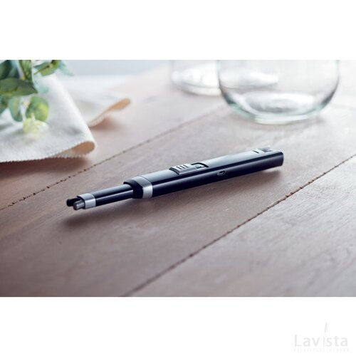 Big usb lighter Flasma plus zwart