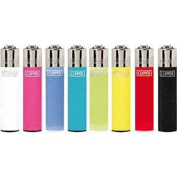 Clipper aansteker solid kleuren