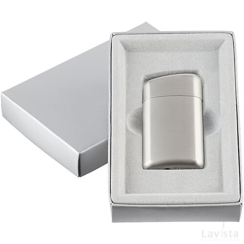 Turbo aansteker chroom zilver