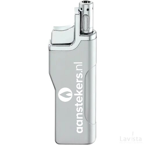 Matte elektronische aansteker Zilver
