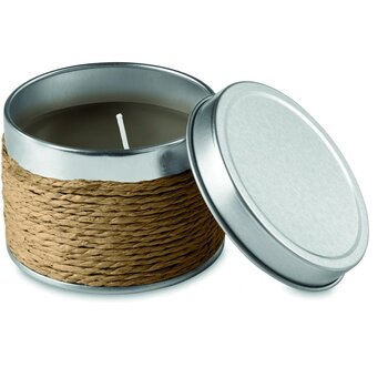 Geurkaars in blikje Bruin Geurkaars in blikje Bruin