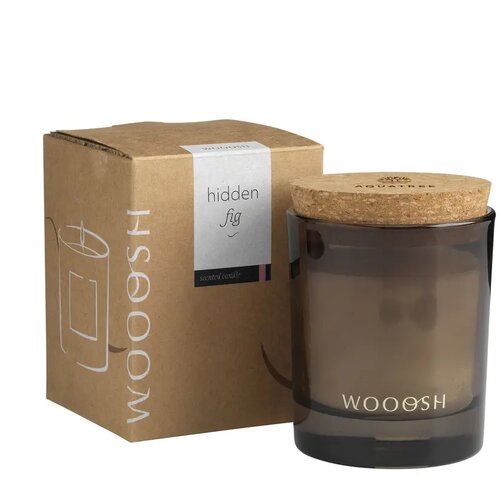 Wooosh Scented Candle Hidden Fig Geurkaars Bruin