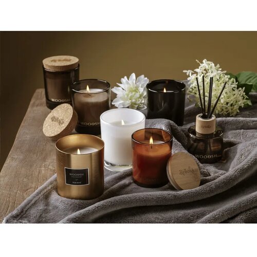 Wooosh Scented Candle Hidden Fig Geurkaars Bruin