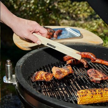 Houten Bbq Tang Zwart/Bruin Houten Bbq Tang Zwart/Bruin