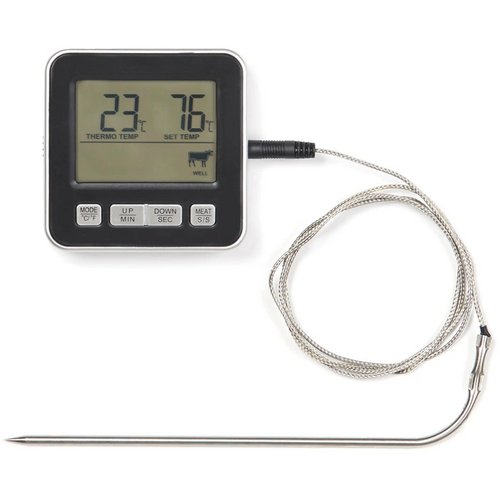 VINGA Hays vleesthermometer Zwart