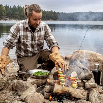 Orrefors Hunting BBQ handschoenen Bruin Orrefors Hunting BBQ handschoenen Bruin